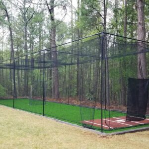 #30 10x13x65 ft. Baseball or Softball batting cage net only