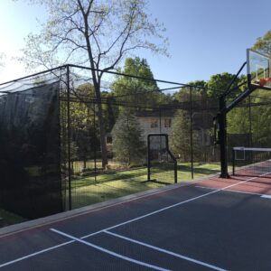 #30 10x10x40 ft. Baseball or Softball batting cage net with a door